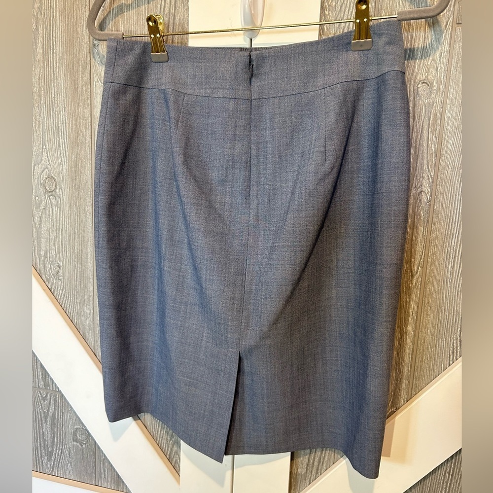 Banana Republic Gray Pencil Skirt - Picture 3 of 4